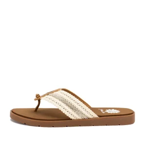 Women Yellow Box Sandals>Fania Flip Flop Sandal