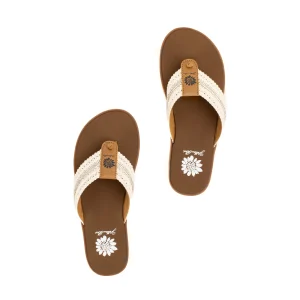 Women Yellow Box Flip Flops>Fania Flip Flop Sandal