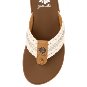 Women Yellow Box Flip Flops>Fania Flip Flop Sandal