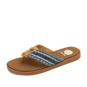 Women Yellow Box Flip Flops>Fania Flip Flop Sandal