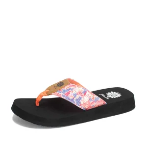 Women Yellow Box Flip Flops>Faolan