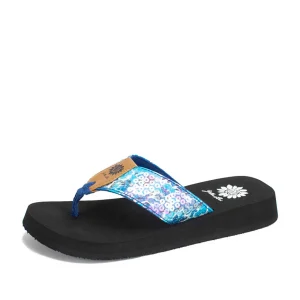 Women Yellow Box Flip Flops>Faolan