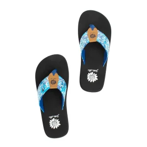 Women Yellow Box Flip Flops>Faolan