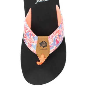 Women Yellow Box Flip Flops>Faolan
