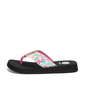 Women Yellow Box Flip Flops>Faolan