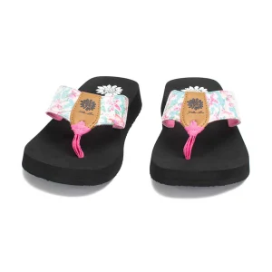 Women Yellow Box Flip Flops>Faolan