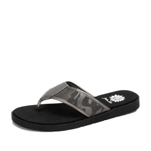 Women Yellow Box Flip Flops>Faren