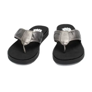 Women Yellow Box Flip Flops>Faren