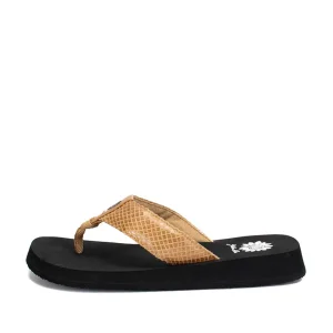 Women Yellow Box Flip Flops>Faya