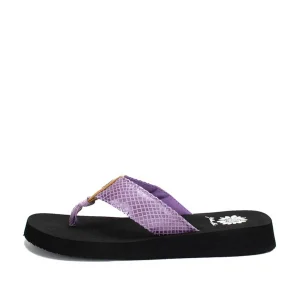 Women Yellow Box Flip Flops>Faya