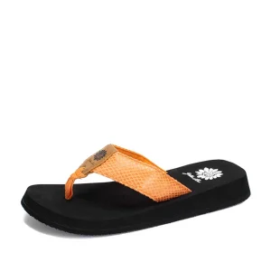 Women Yellow Box Flip Flops>Faya