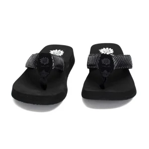 Women Yellow Box Flip Flops>Faya