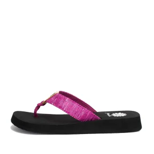 Women Yellow Box Flip Flops>Fayne