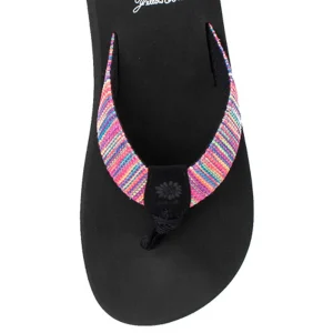 Women Yellow Box Flip Flops>Fayne