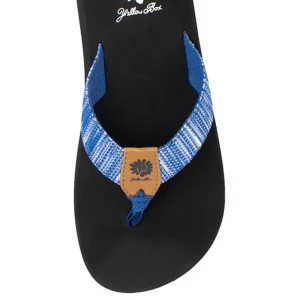 Women Yellow Box Flip Flops>Fayne