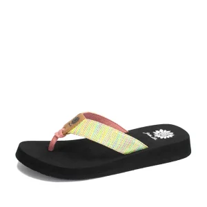 Women Yellow Box Flip Flops>Fayne