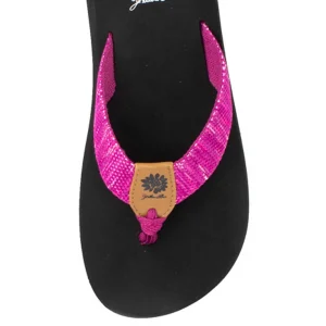 Women Yellow Box Flip Flops>Fayne
