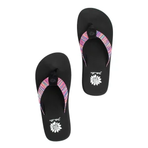 Women Yellow Box Flip Flops>Fayne