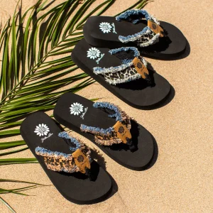 Women Yellow Box Flip Flops>Fayth Flip Flop