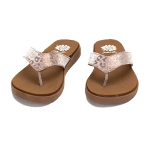 Women Yellow Box Flip Flops>Fazio