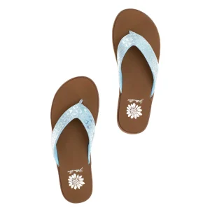Women Yellow Box Flip Flops>Fazio