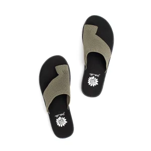 Women Yellow Box Sandals>Feeza Knit Sandal