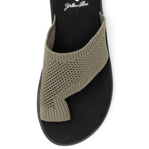 Women Yellow Box Sandals>Feeza Knit Sandal