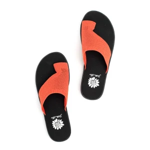 Women Yellow Box Sandals>Feeza Knit Sandal