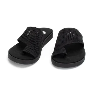 Women Yellow Box Flip Flops>Feeza Knit Sandal