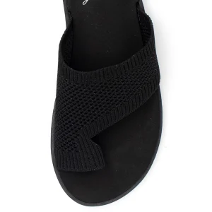 Women Yellow Box Flip Flops>Feeza Knit Sandal