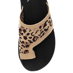 Women Yellow Box Sandals>Feeza Knit Sandal