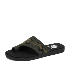 Women Yellow Box Sandals>Feeza Knit Sandal