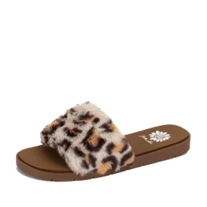Women Yellow Box Sandals>Felah Fur Sandal