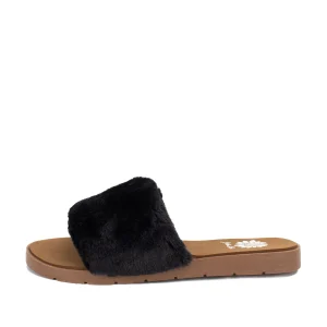 Women Yellow Box Sandals>Felah Fur Sandal