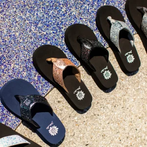 Women Yellow Box Flip Flops>Feliks Flip Flop