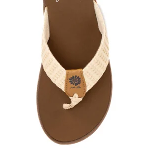 Women Yellow Box Flip Flops>Feorah