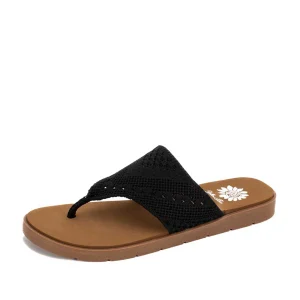 Women Yellow Box Flip Flops>Feria