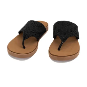 Women Yellow Box Flip Flops>Feria