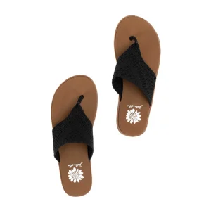 Women Yellow Box Flip Flops>Feria