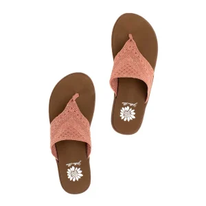 Women Yellow Box Flip Flops>Feria