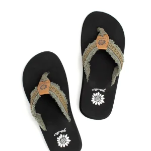 Women Yellow Box Flip Flops>Fianni Flip Flop