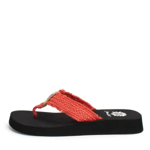Women Yellow Box Flip Flops>Fianni Flip Flop