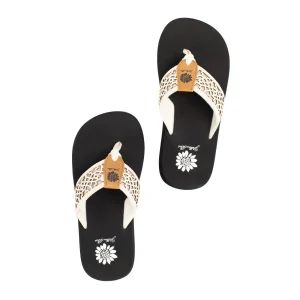 Women Yellow Box Flip Flops>Ficus Flip Flop
