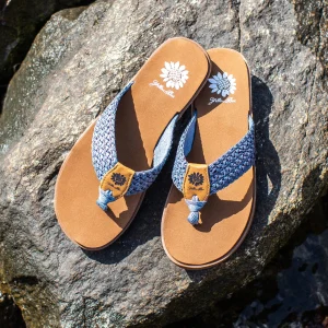 Women Yellow Box Sandals>Fida