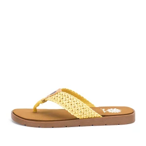 Women Yellow Box Sandals>Fida