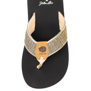 Women Yellow Box Flip Flops>Fildrin Flip Flop