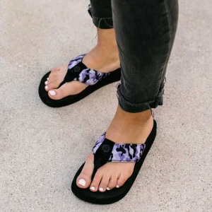 Women Yellow Box Flip Flops>Filomena