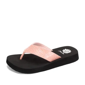 Women Yellow Box Flip Flops>Fina Flip Flop