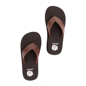 Women Yellow Box Flip Flops>Fina Flip Flop