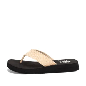 Women Yellow Box Flip Flops>Fina Flip Flop